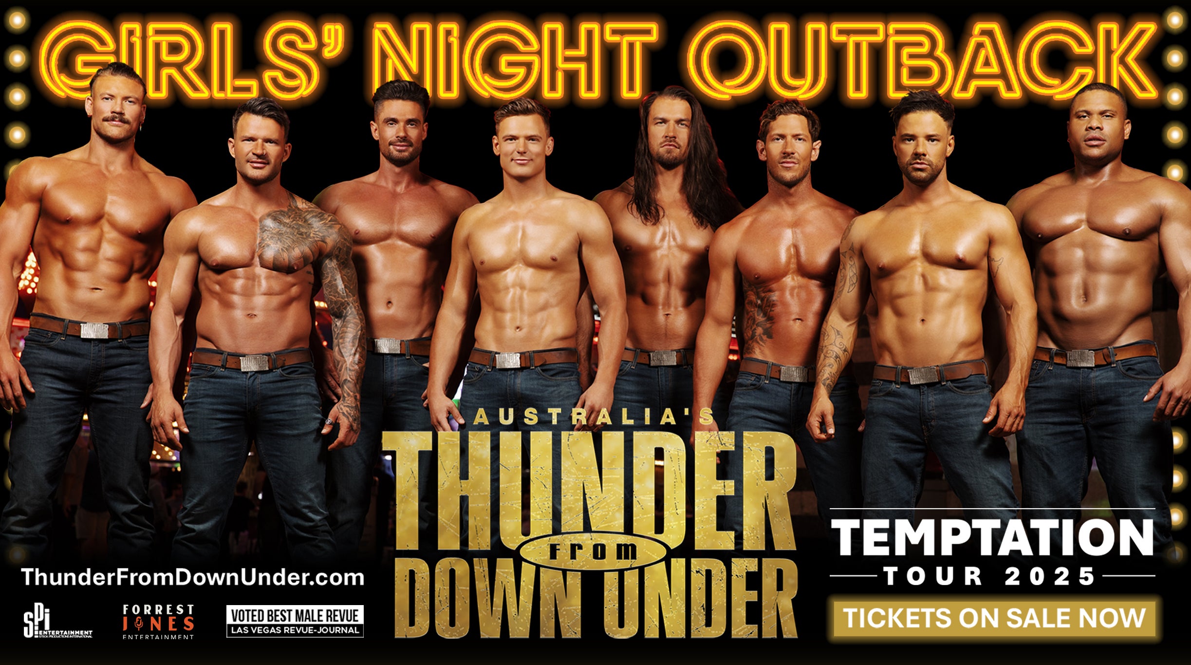 Thunder From Down Under at River Cree Casino – Enoch, Canada