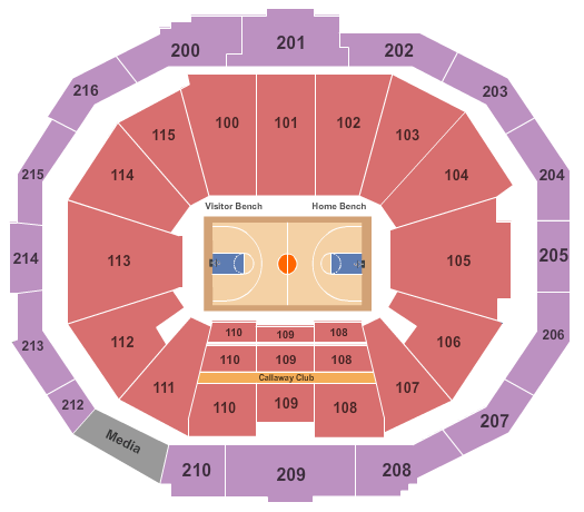 2025-2026 Georgia Tech Yellow Jackets Womenâs Basketball Season Tickets (Includes Tickets To All Regular Season Home Games) at McCamish Pavilion – Atlanta,