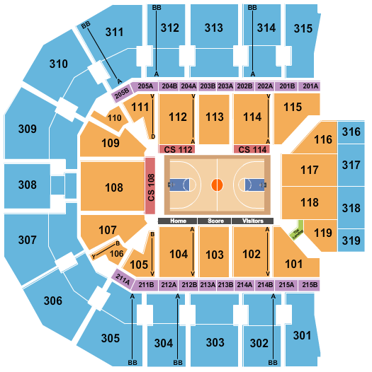 2025-2026 Virginia Cavaliers Menâs Basketball Season Tickets (Includes Tickets To All Regular Season Home Games) at John Paul Jones Arena – Charlottesville,