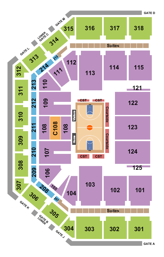 2025-2026 Syracuse Orange Menâs Basketball Season Tickets (Includes Tickets To All Regular Season Home Games) at JMA Wireless Dome – Syracuse,