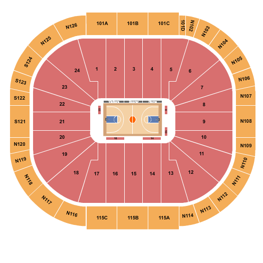 2025-2026 Arizona Wildcats Menâs Basketball Season Tickets (Includes Tickets To All Regular Season Home Games) at McKale Center – Tucson,