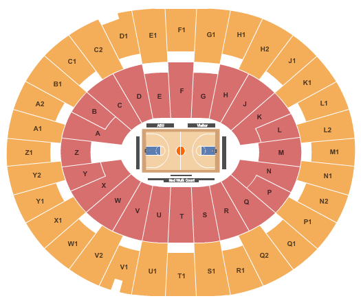 2025-2026 Arizona State Sun Devils Menâs Basketball Season Tickets (Includes Tickets To All Regular Season Home Games) at Desert Financial Arena – Tempe,