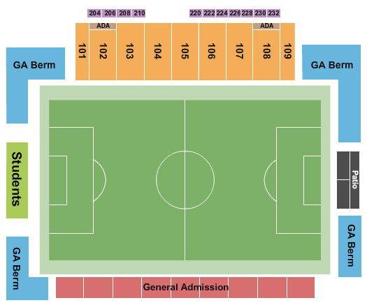 Creighton Bluejays Soccer vs. Akron Zips at Morrison Stadium – Omaha,