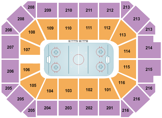 Chicago Wolves vs. Iowa Wild at Allstate Arena – Rosemont,