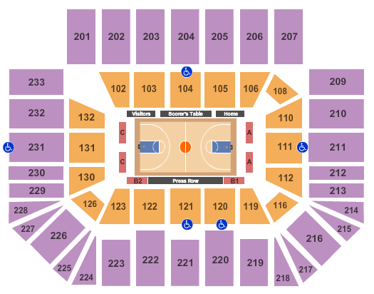 Charlotte 49ers vs. Davidson Wildcats at Halton Arena – Charlotte,