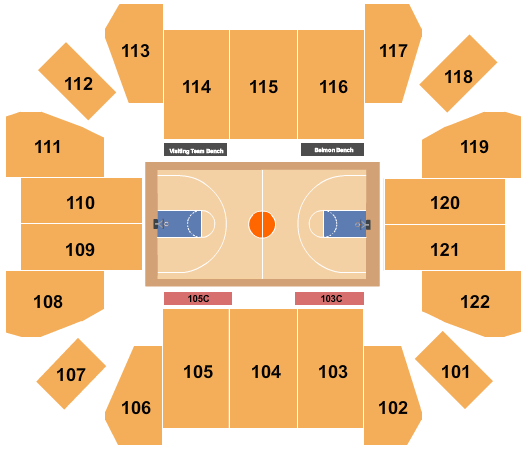 Belmont Bruins vs. Lipscomb Bisons at Curb Event Center – Nashville,