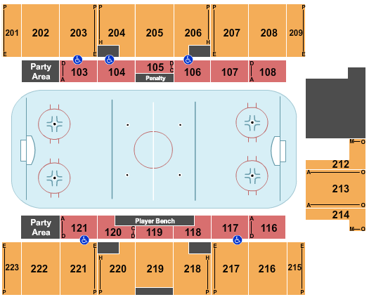 Carolina Thunderbirds vs. Pee Dee IceCats at Winston Salem Fairgrounds – Winston Salem,