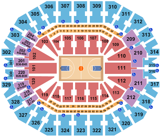 Louisville Cardinals vs. NJIT Highlanders at KFC Yum! Center – Louisville,