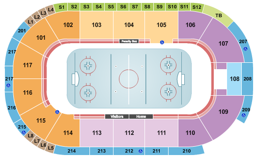 San Jose Barracuda vs. Tucson Roadrunners at Tech CU Arena – San Jose,