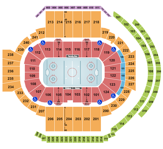 Hartford Wolf Pack vs. Syracuse Crunch at PeoplesBank Arena – Hartford,