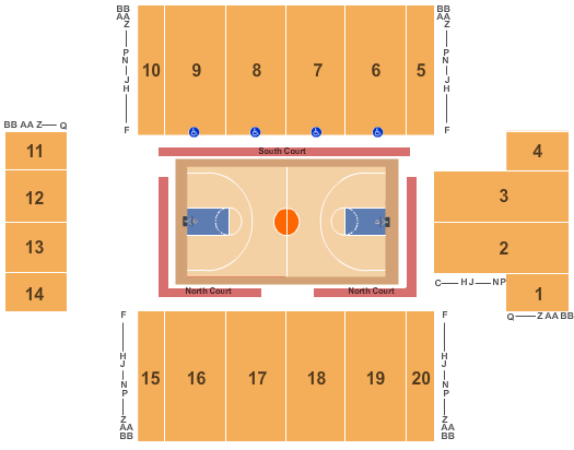 Delaware Blue Hens vs. Jacksonville State Gamecocks at Bob Carpenter Center At University of Delaware – Newark,