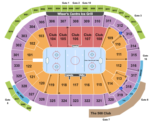 Vancouver Canucks vs. Toronto Maple Leafs at Rogers Arena – Vancouver, Canada