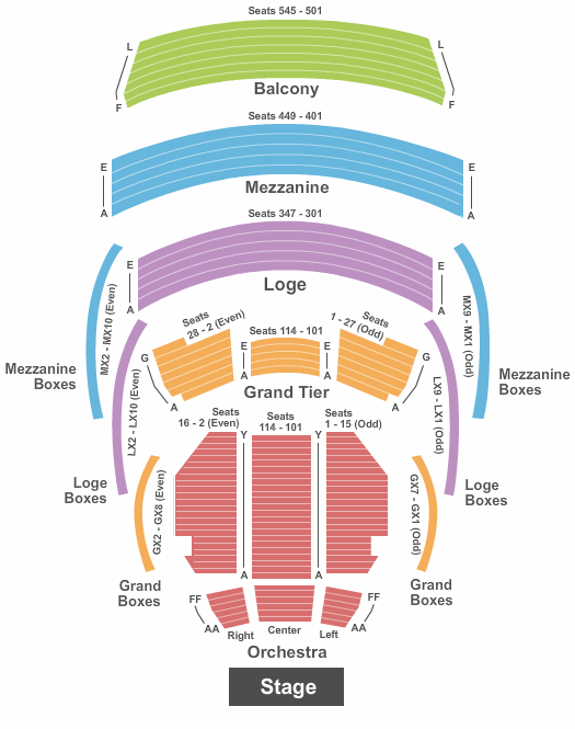 MJ – The Musical at Kravis Center – Dreyfoos Concert Hall – West Palm Beach,