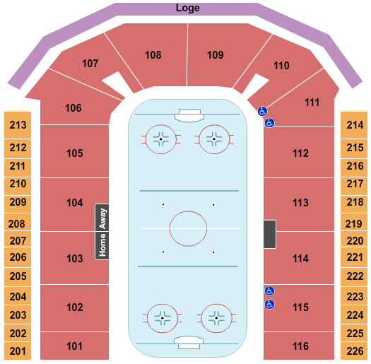 Wenatchee Wild vs. Kelowna Rockets at Town Toyota Center – Wenatchee,