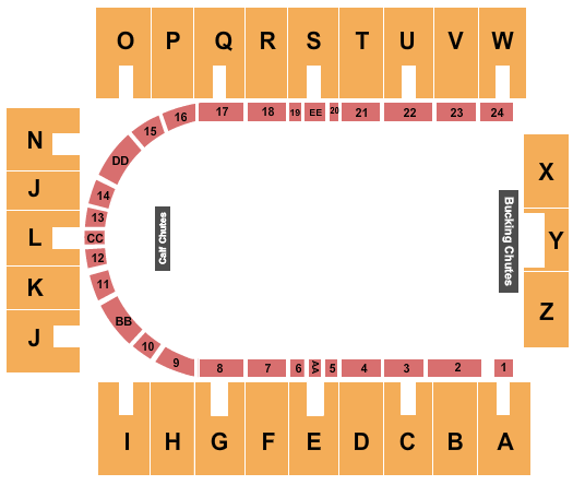 Georgia National Rodeo at Georgia National Fairgrounds – Perry,