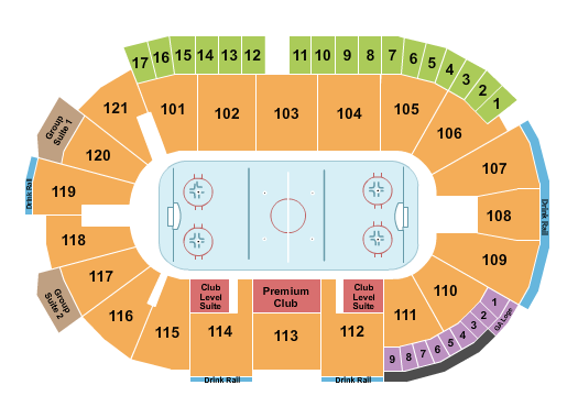 Indy Fuel vs. Iowa Heartlanders at Fishers Event Center – Fishers,