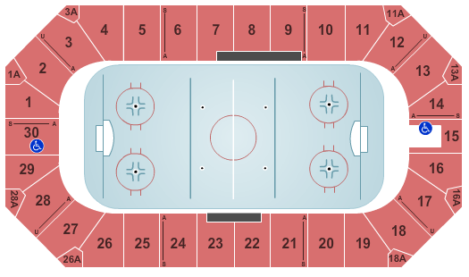 Kalamazoo Wings vs. Jacksonville IceMen at Wings Event Center – Kalamazoo,