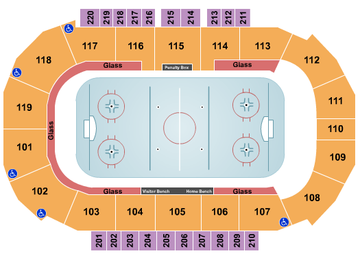 Seattle Thunderbirds vs. Portland Winterhawks at Showare Center – Kent,