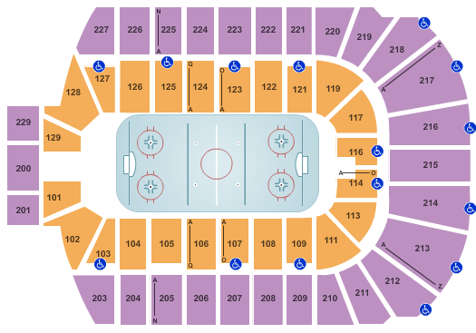 Rochester Americans vs. Hartford Wolf Pack at Blue Cross Arena – Rochester,