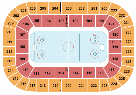 Greenville Swamp Rabbits vs. Bloomington Bison at Bon Secours Wellness Arena – Greenville,