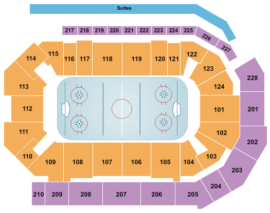 Savannah Ghost Pirates vs. Atlanta Gladiators at Enmarket Arena – Savannah,
