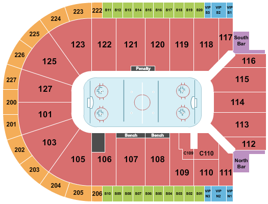 Coachella Valley Firebirds vs. Abbotsford Canucks at Acrisure Arena – Thousand Palms,