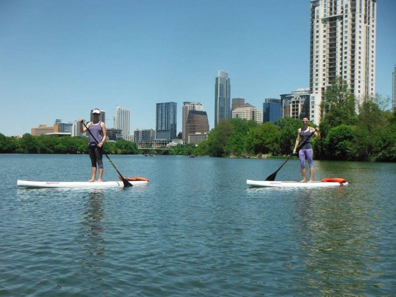 Book Tickets for Austin: Paddleboard Rental on Lady Bird Lake: Austin: Paddleboard Rental on Lady Bird Lake - Texas