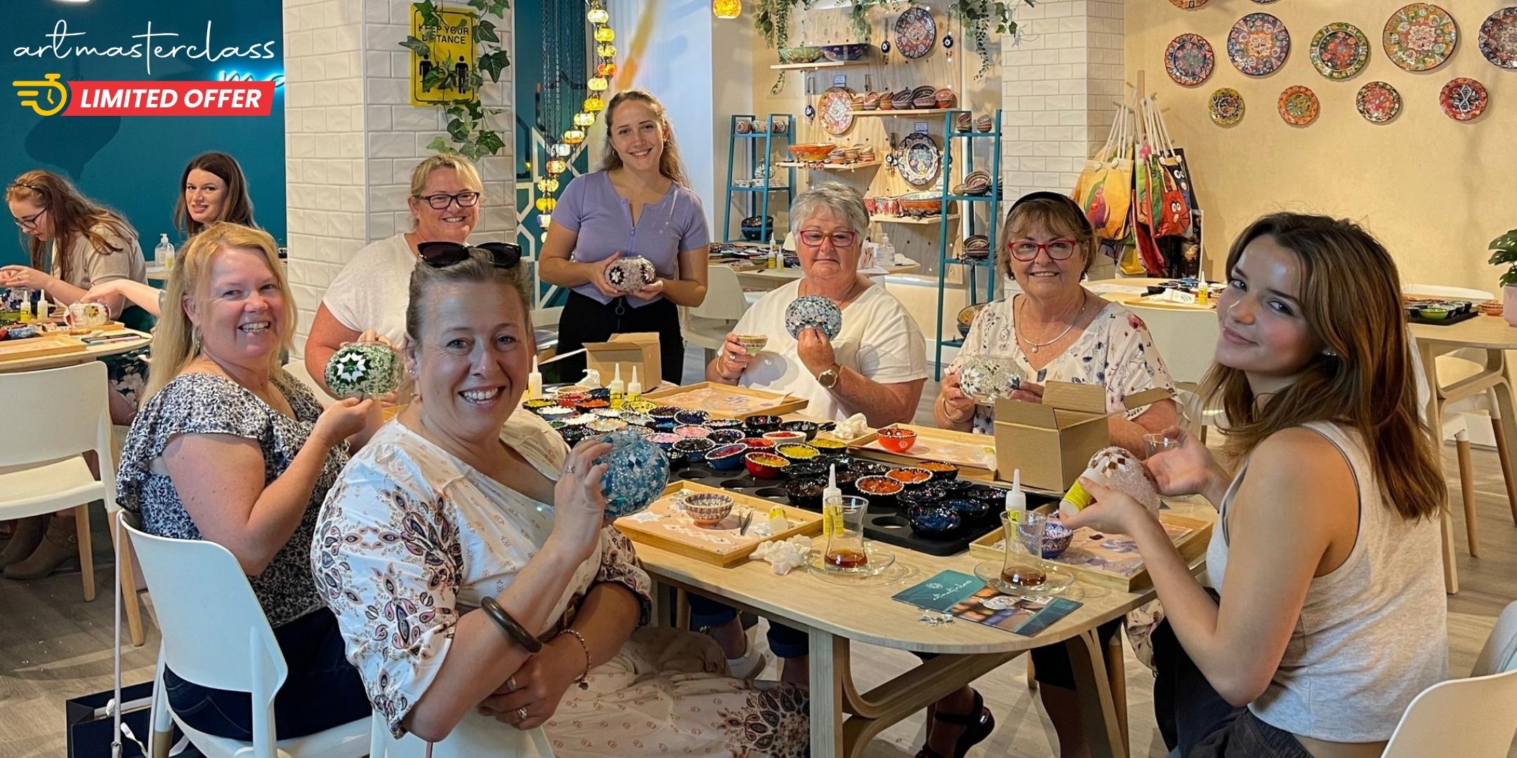 Book Tickets for Dallas: Mosaic Lamp Making Workshop: Dallas: Mosaic Lamp Making Workshop - Texas