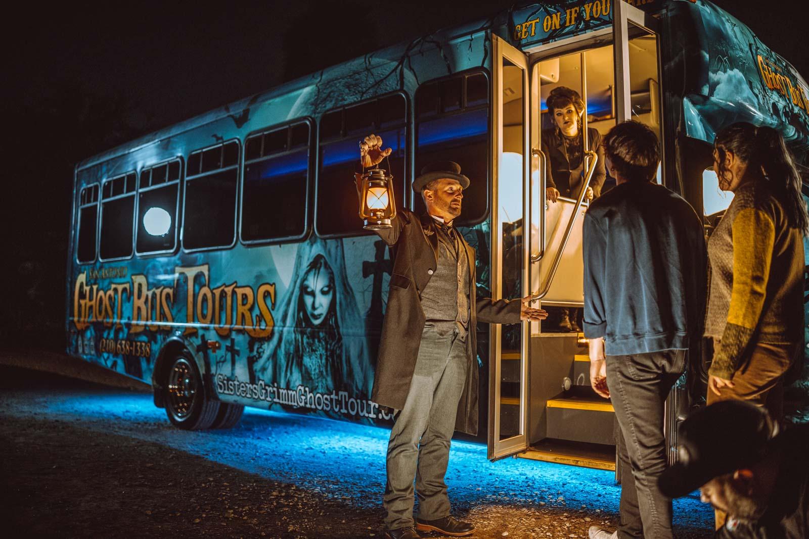 Book Tickets for San Antonio: Ghost Bus Tour: San Antonio: Ghost Bus Tour - Texas