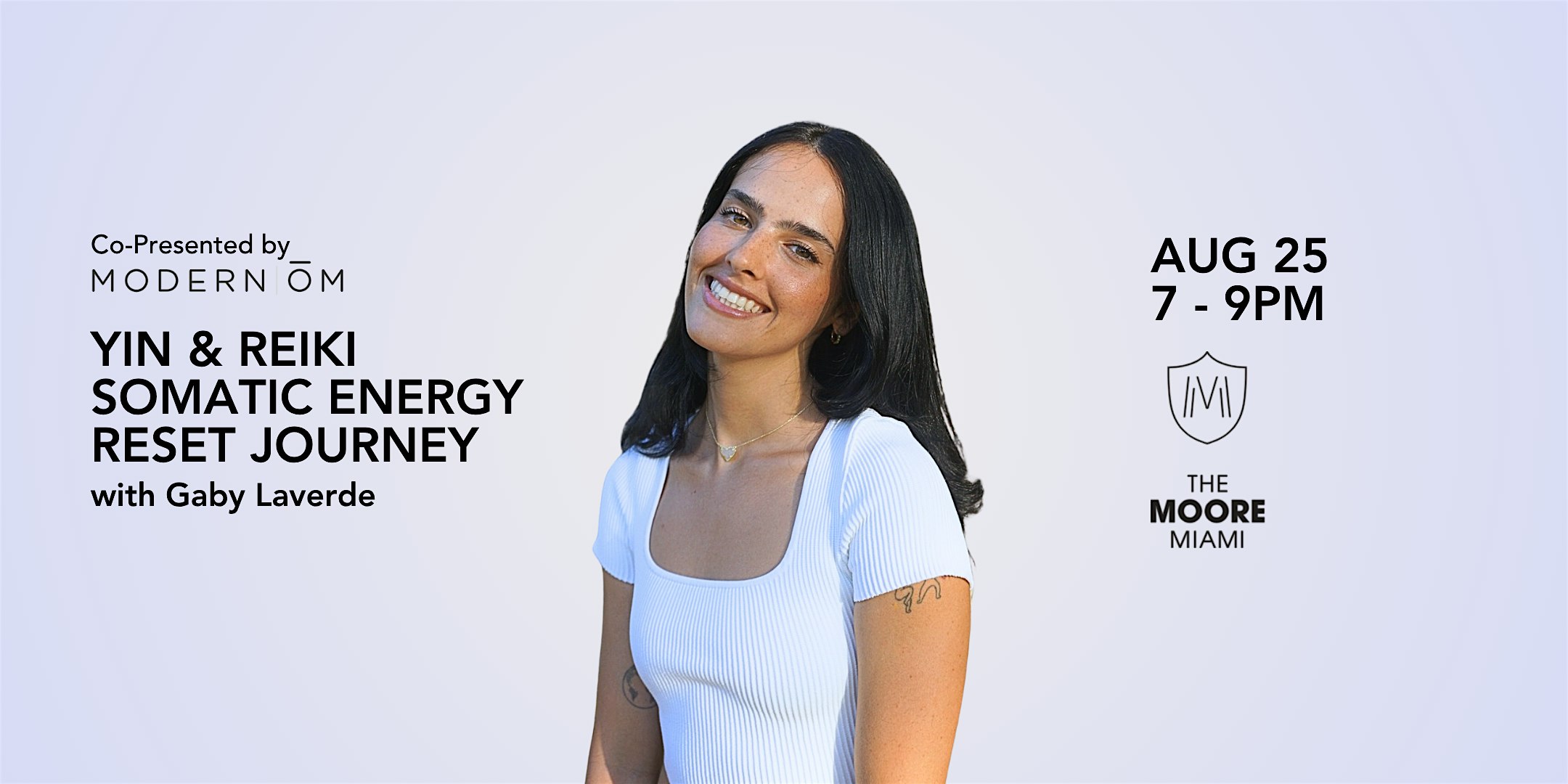 Yin & Reiki Somatic Energy Reset Journey at The Moore – Miami, FL