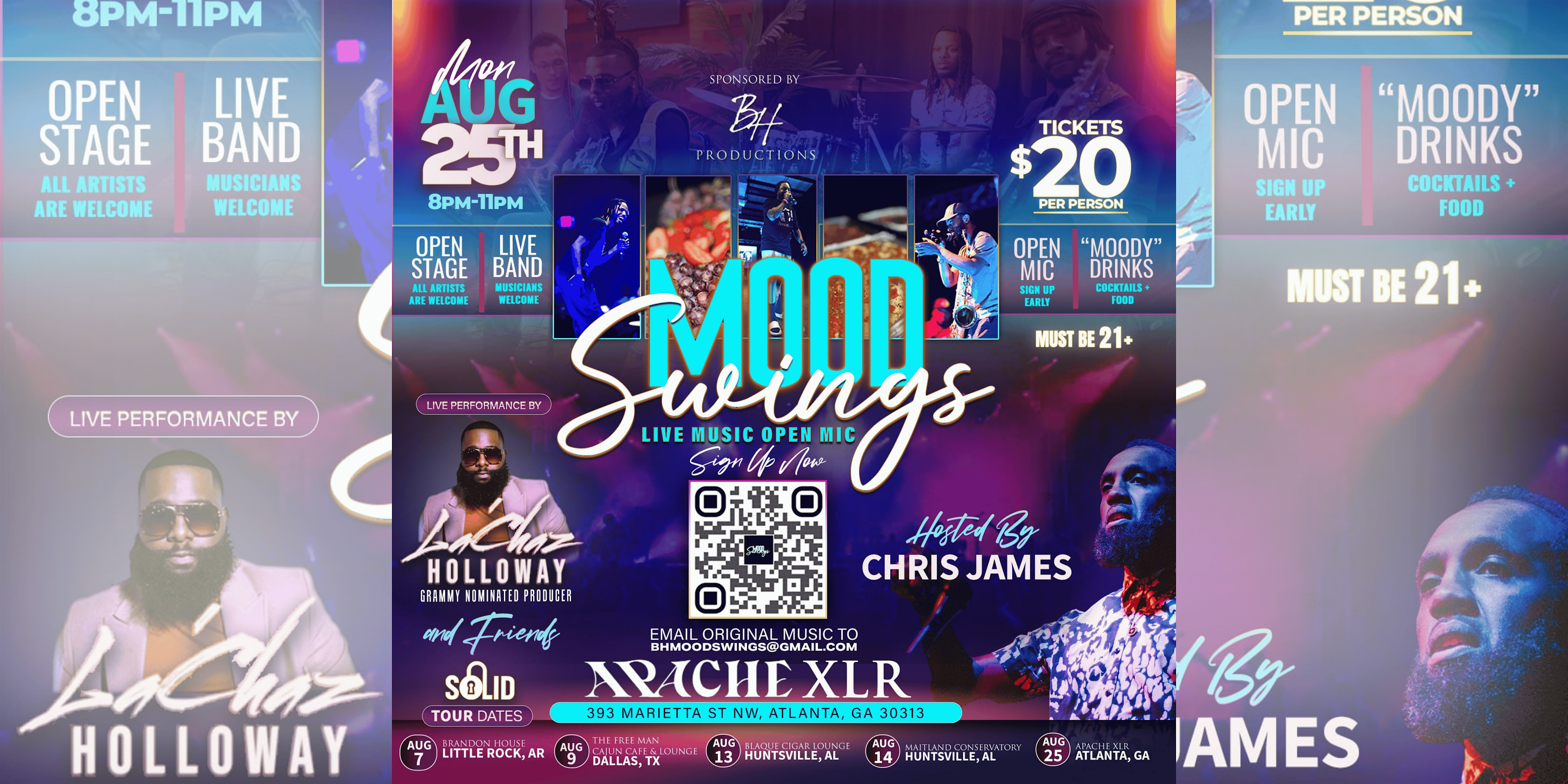 Mood Swings Live Music Open Mic at 393 Marietta St NW – Atlanta, GA