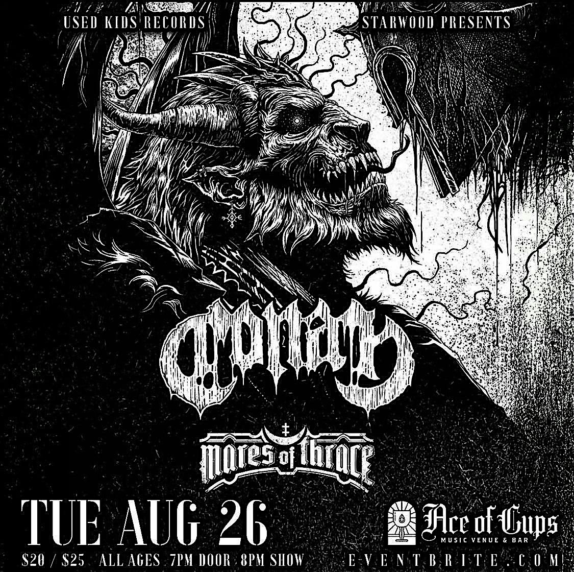 CONAN with Mares of Thrace at Ace of Cups at Ace of Cups – Columbus, OH