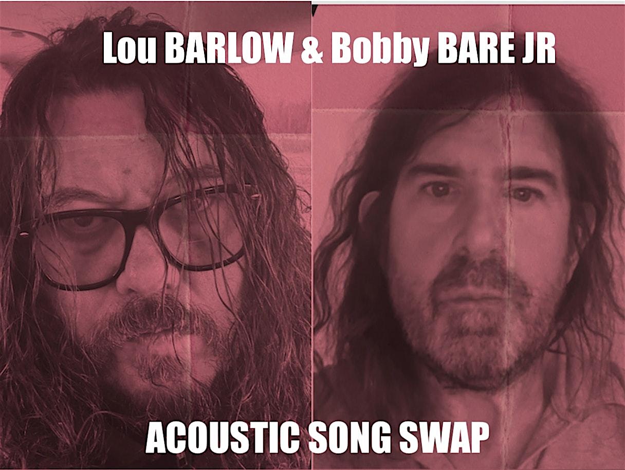 Lou Barlow & Bobby Bare Jr Acoustic Song Swap at Ready Mix Design in Troy at Ready Mix Design + Letterpress – Troy, NY