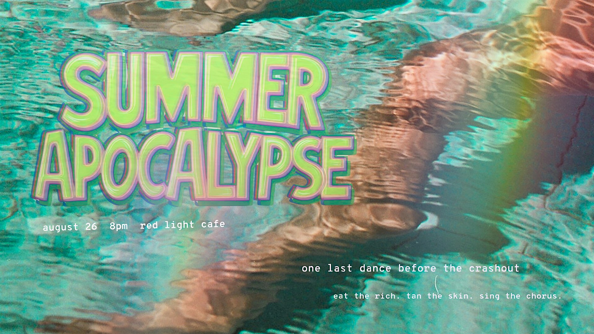Summer Apocalypse! End of Summer Party! at Red Light Cafe – Atlanta, GA