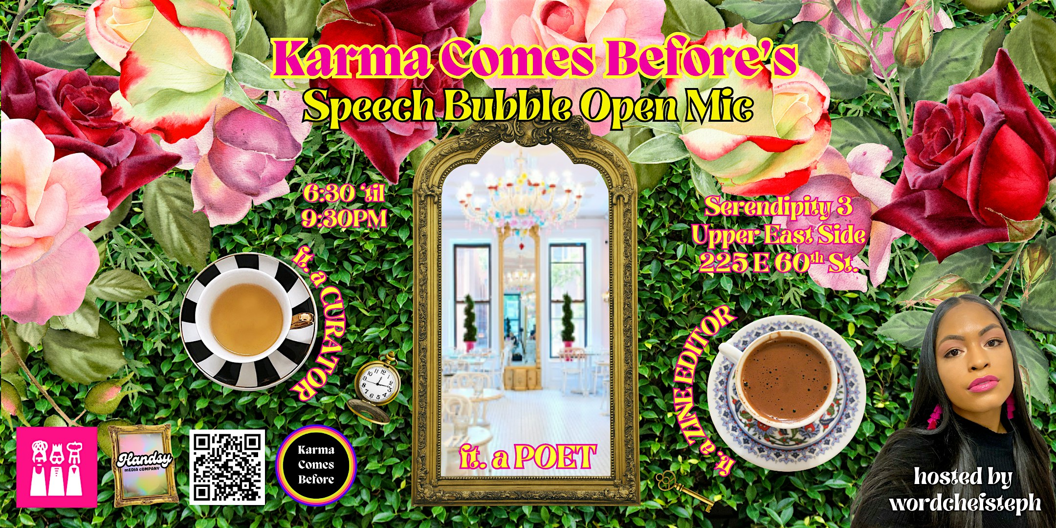 KCB’s Speech Bubble Open Mic at Serendipity 3 – Upper East Side – New York, NY