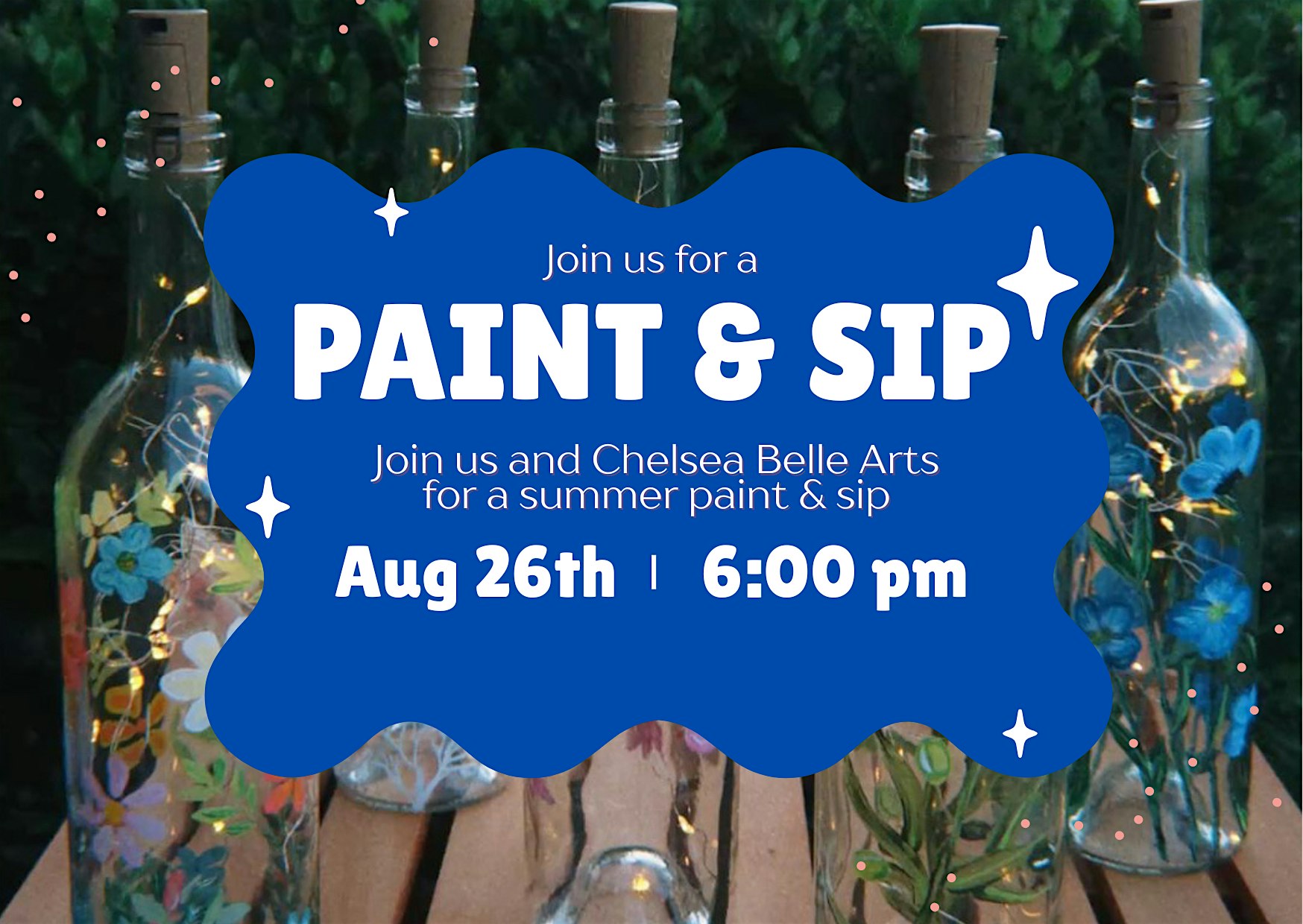 Summer Paint & Sip at The Lazy Ballerina Wine Bar, South Meridian, Puyallup, WA, USA – Puyallup, WA