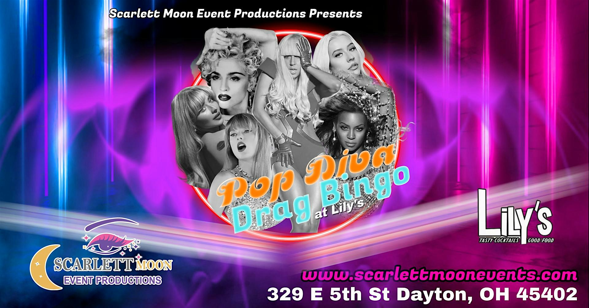 Pop Diva Drag Bingo at Lily’s Dayton – Dayton, OH