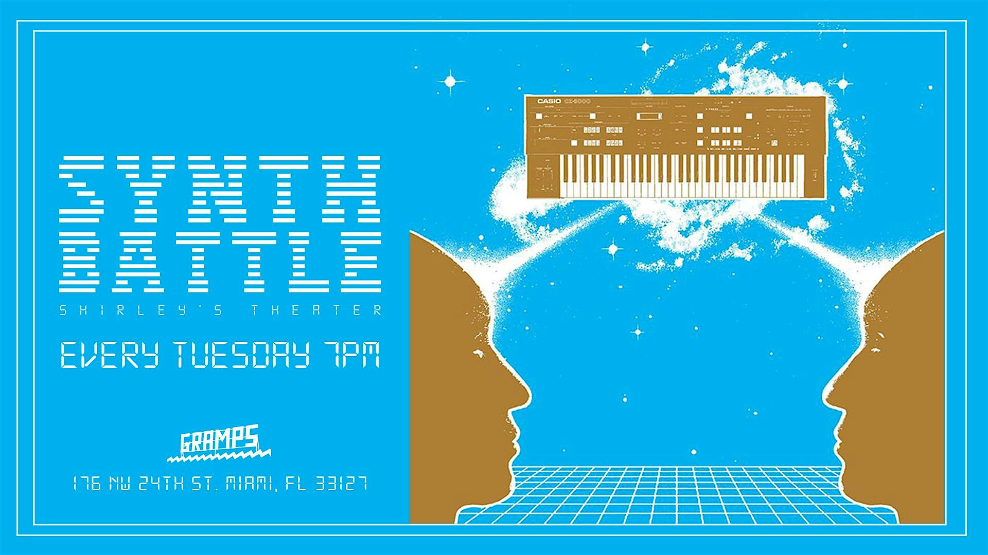 Synth Battle at Shirley’s Theater – Miami, FL