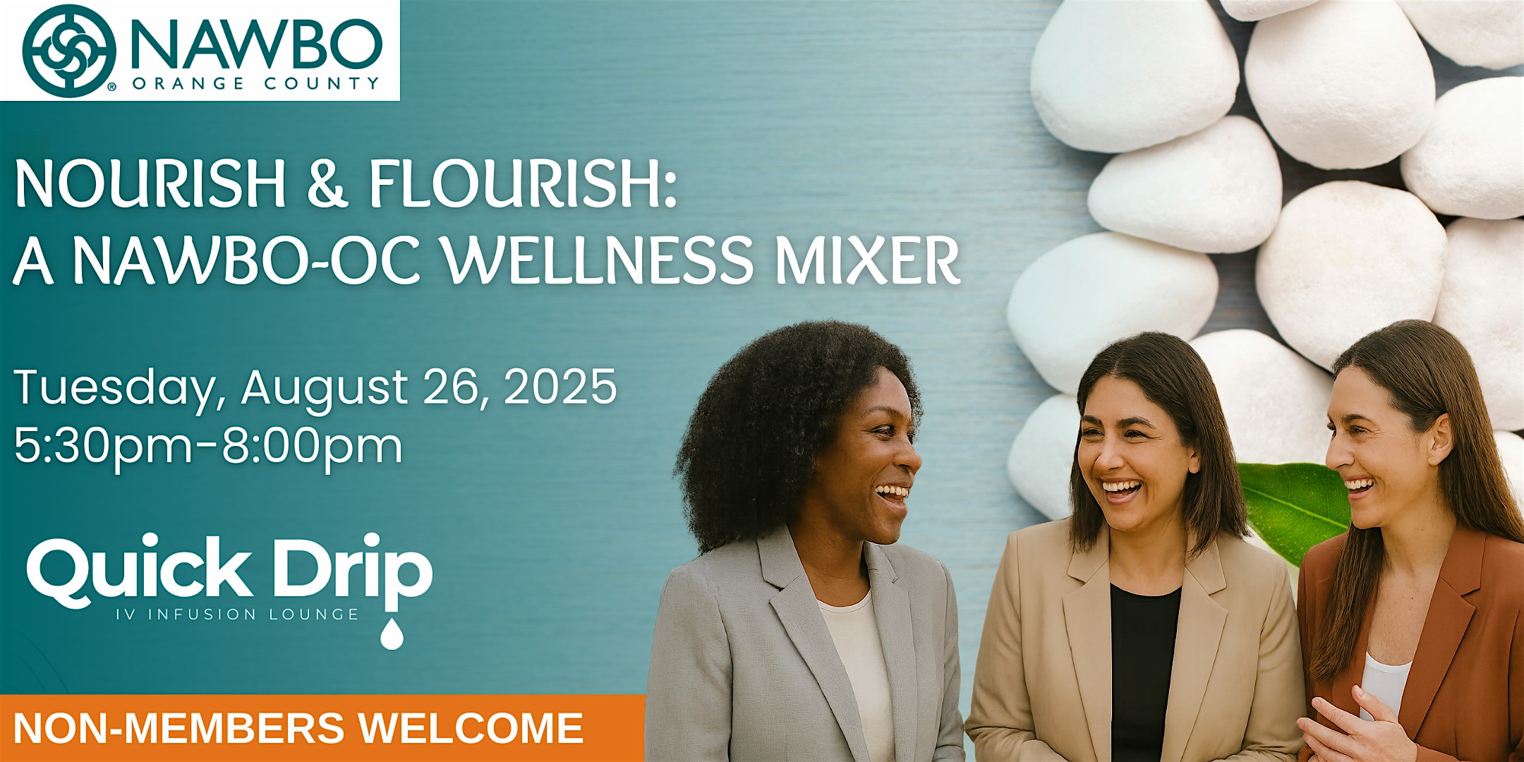 Nourish & Flourish: NAWBO-OC Wellness Mixer at 1062 Irvine Ave – Newport Beach, CA