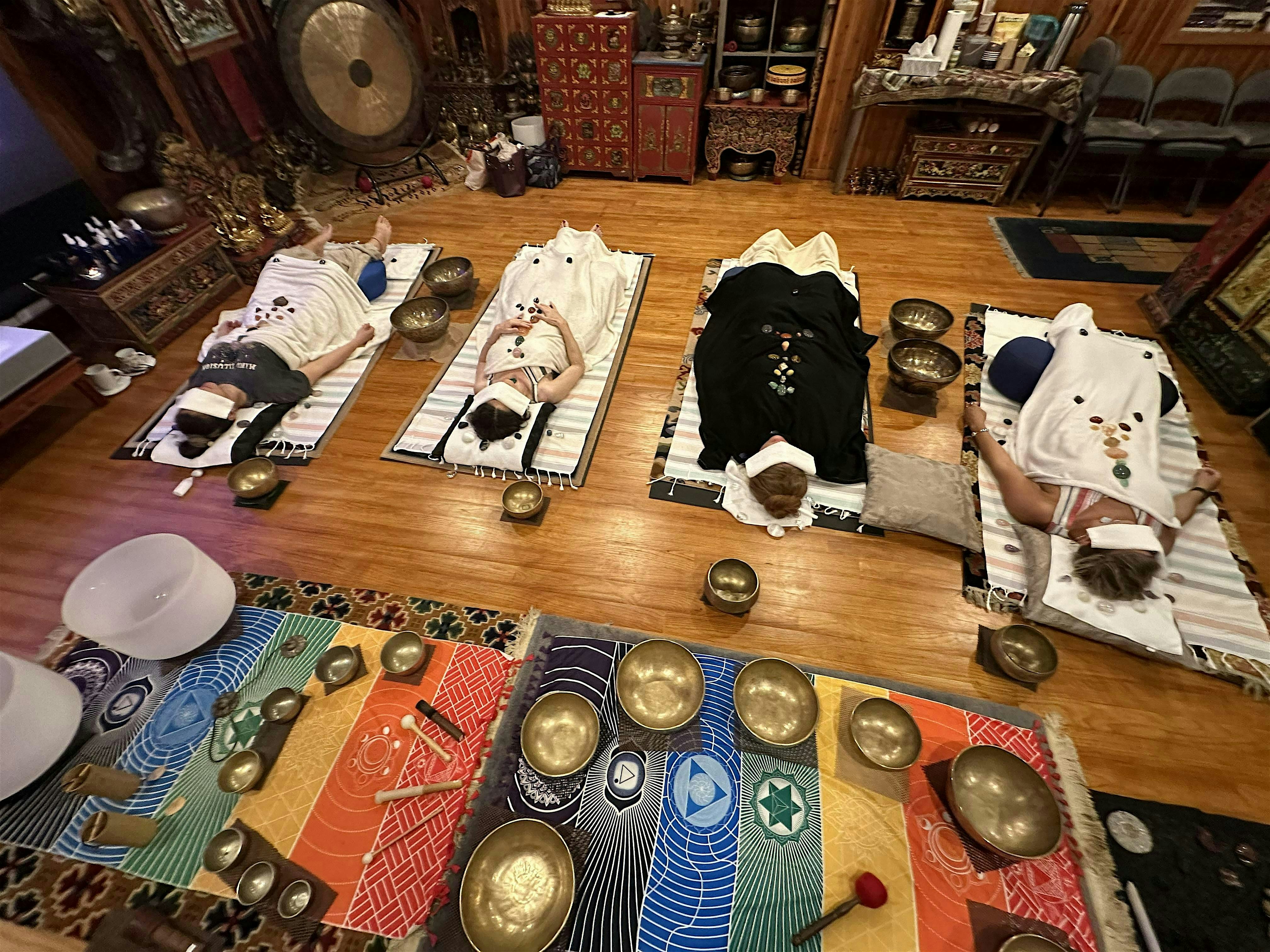 Crystal Reiki Healing Chakra Balancing Sound Bath at The Land of Buddha – New York, NY