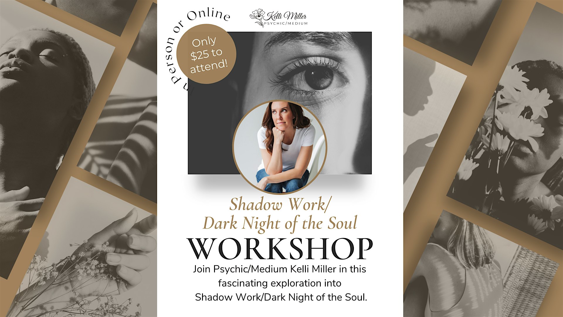 Shadow Work/Dark Night of the Soul Workshop – IN PERSON OMAHA at Awakenings – Omaha, NE