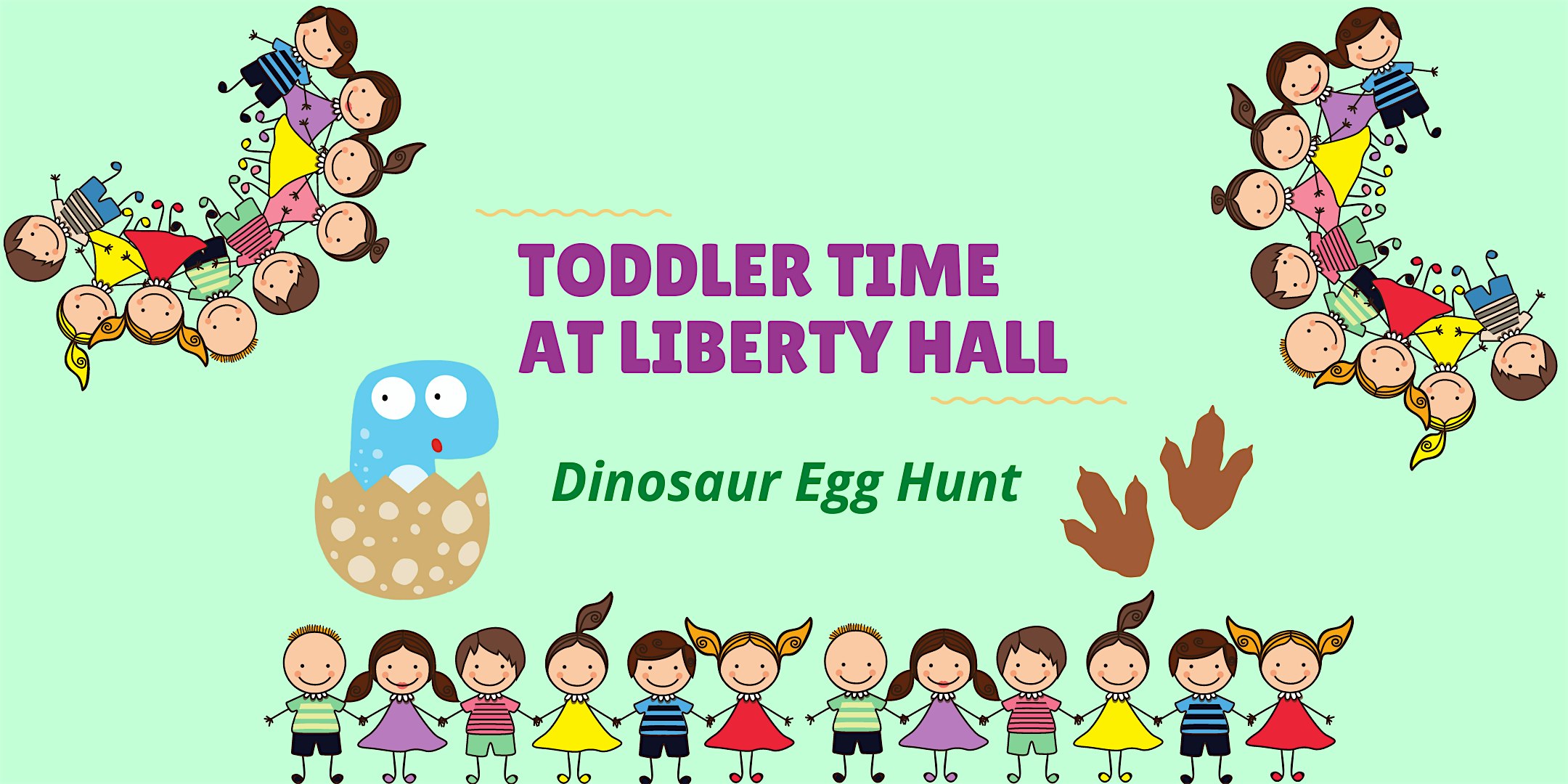 Toddler Time at Liberty Hall: Dinosaur Egg Hunt at Liberty Hall Museum – Union, NJ