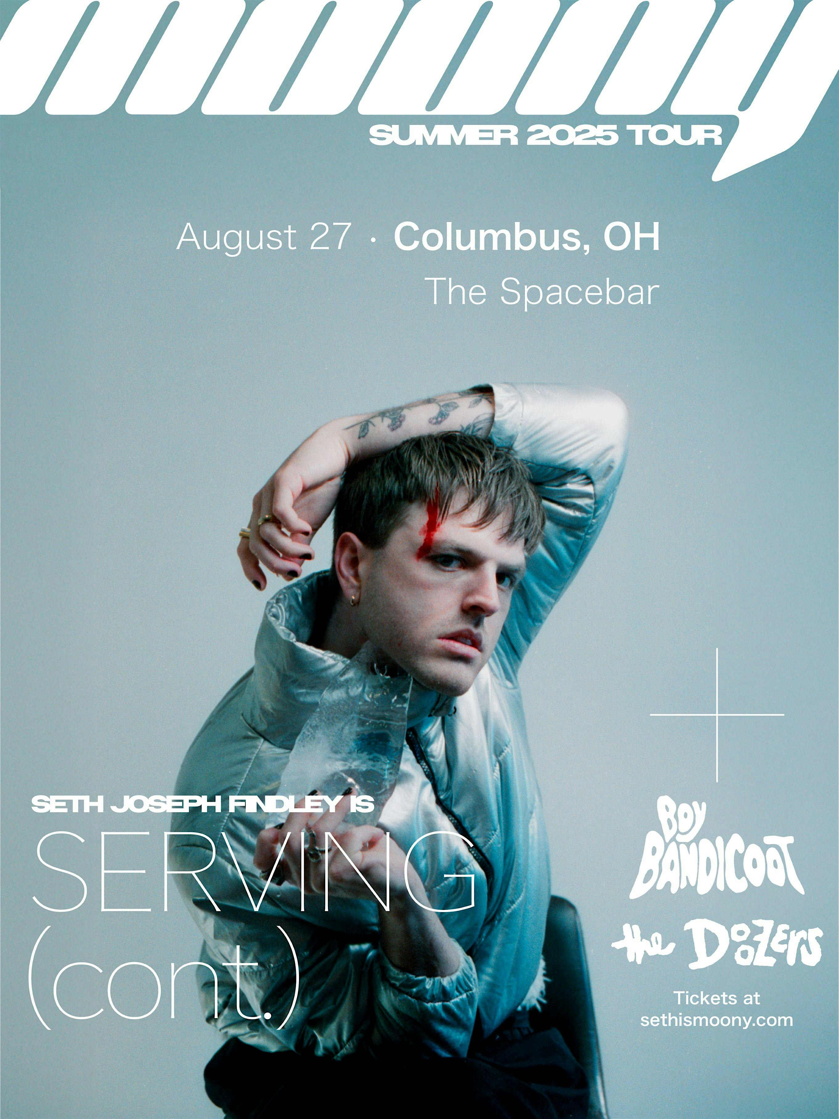 Moony, Boy Bandicoot, The Doozers at Spacebar (8/27) at The Spacebar – Columbus, OH