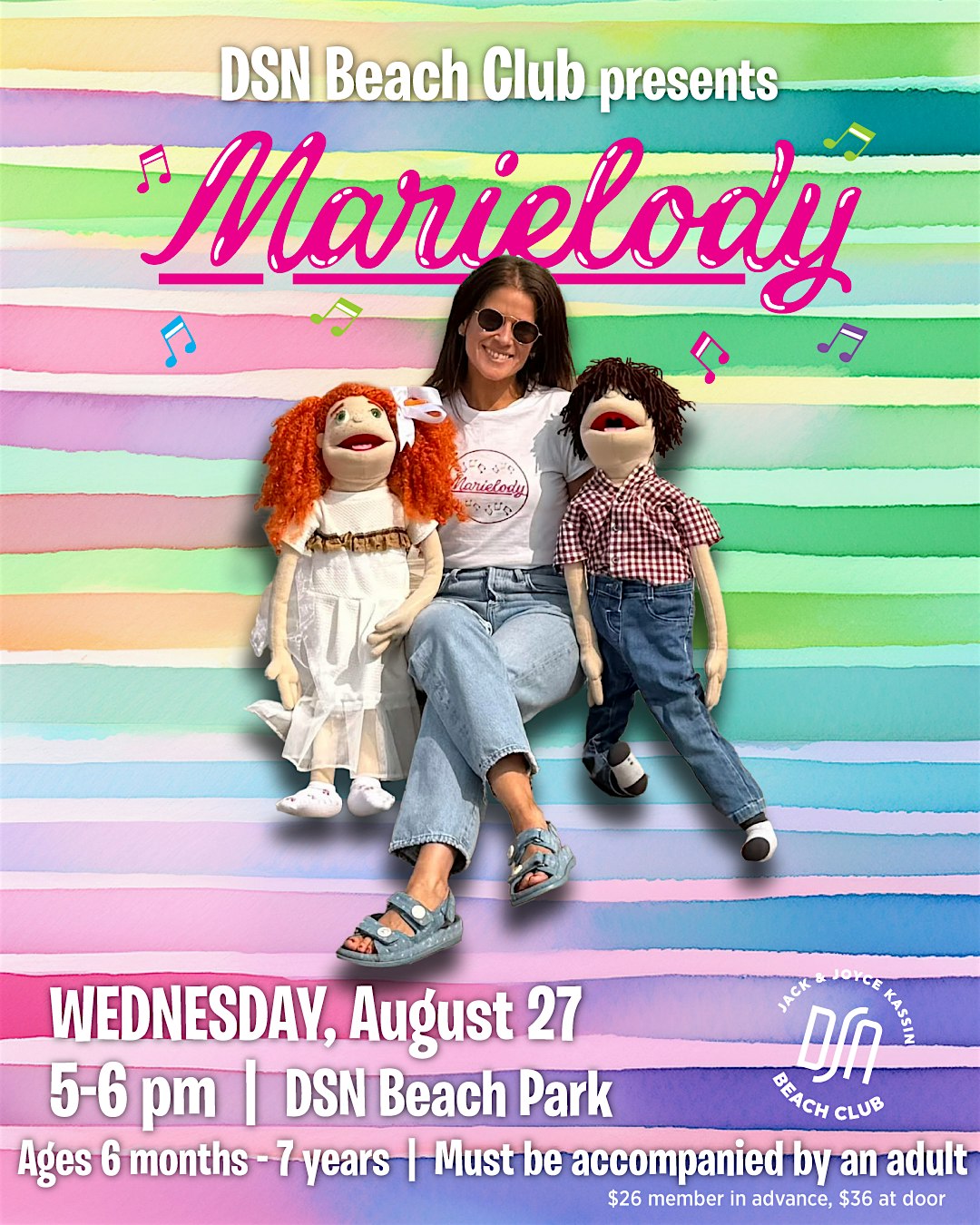 DSN Beach Club Presents Marielody at 123 Ocean Ave N – Deal, NJ