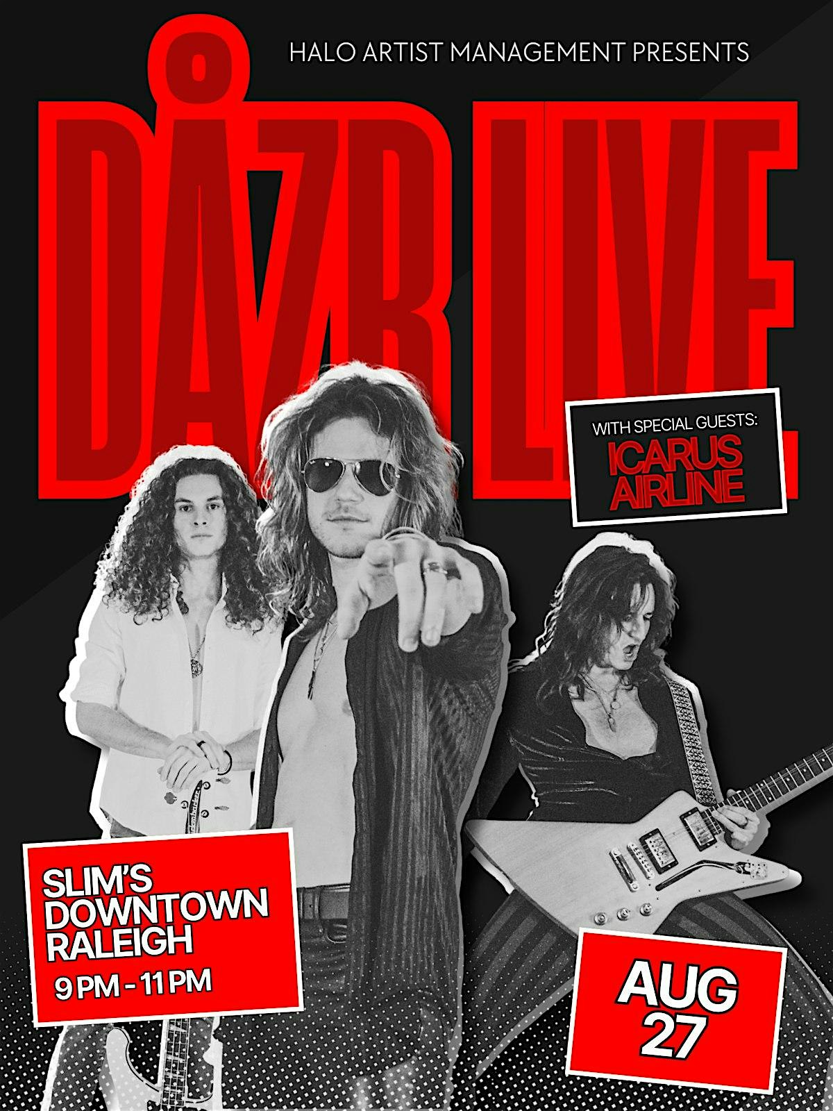 DÅZR LIVE AT SLIM’s at Slim’s Dive Bar – Raleigh, NC