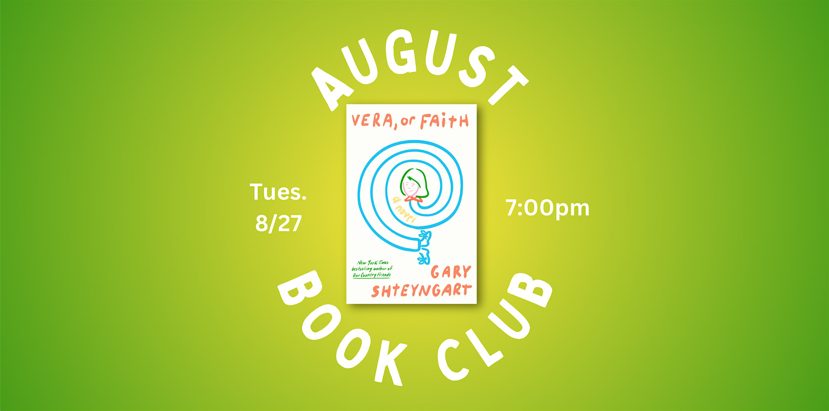 East Village Bookshop: August 2025 Book Club at East Village Bookshop – Sacramento, CA