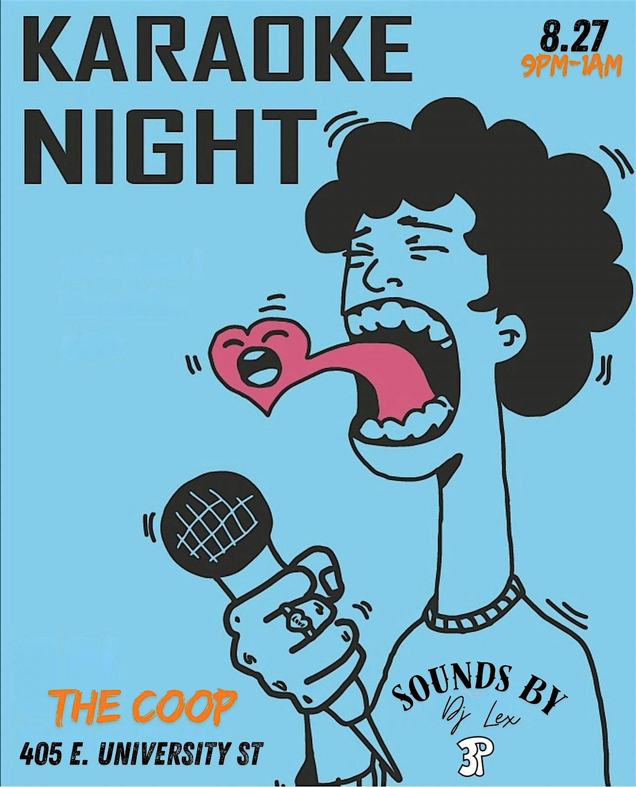 3P Ent Presents: KOK KAROKE LAFAYETTE at KOK Wings & Things – Lafayette, LA