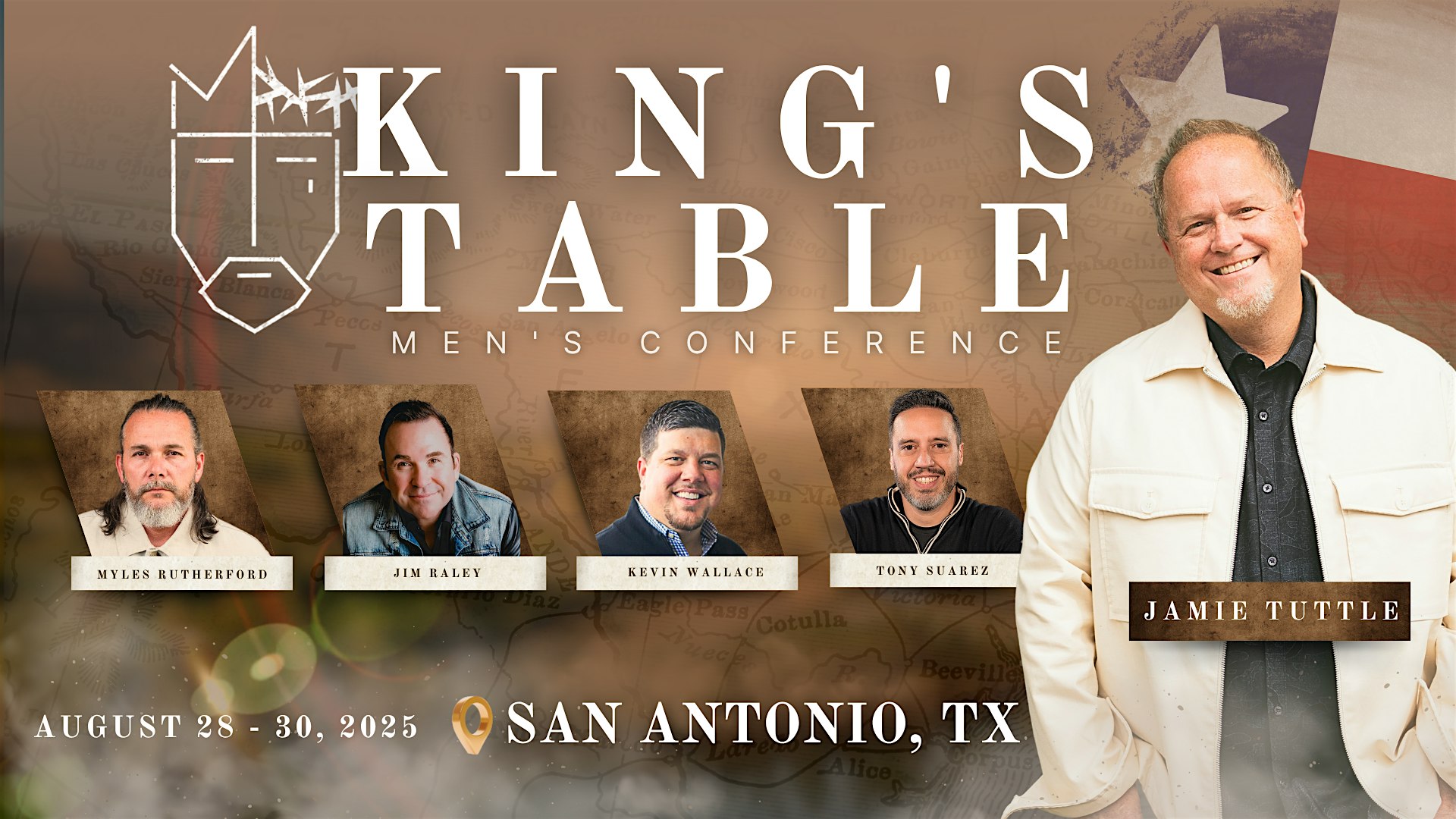 SAN ANTONIO, TX King’s Table Men’s Conference at 6727 Northwest Loop 410 – San Antonio, TX