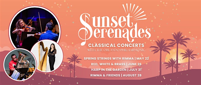 Sunset Serenades Classical Concert – Rimma & Friends at Harry P. Leu Gardens – Orlando, FL