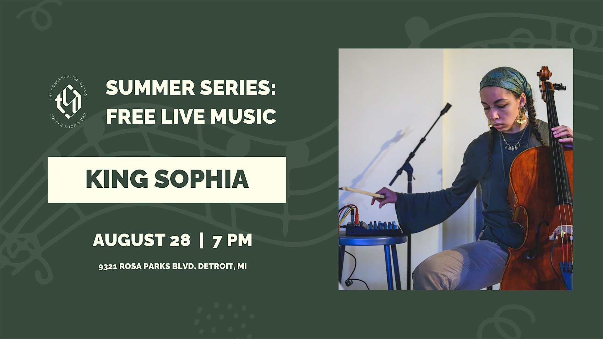King Sophia Live @ The Congregation at The Congregation – Detroit, MI